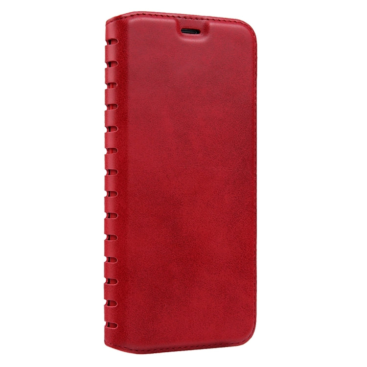For Galaxy S8 + / G955 PU Retro Texture with Absorption Horizontal Flip Leather Case with Holder & Card Slots