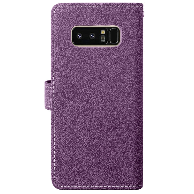 For Galaxy Note 8 Matte Leather Horizontal Flip Leather Case with Holder & Card Slots & Wallet & Photo Frame