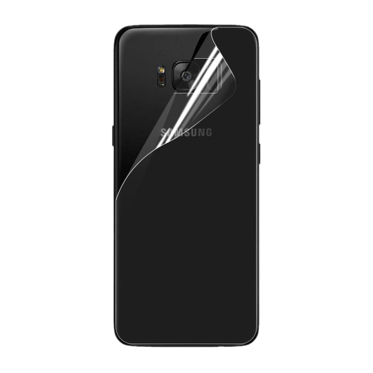 For Galaxy S8 0.1mm HD TPU Back Screen Protector