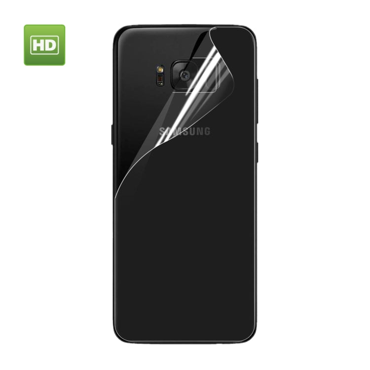 For Galaxy S8 0.1mm HD TPU Back Screen Protector