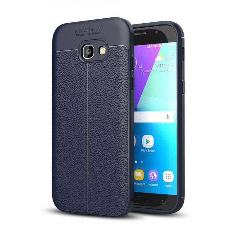 For Galaxy A3 (2017) / A320 Litchi Texture TPU Protective Case