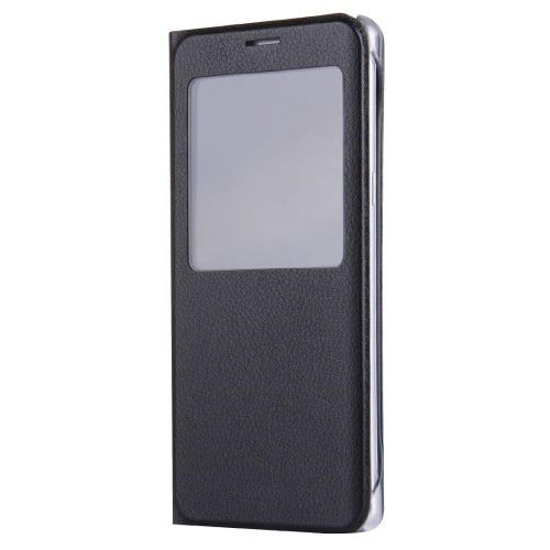 For Galaxy Note 7 / N930 Litchi Texture Horizontal Flip Leather Case with Call Display ID