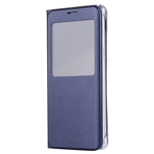 For Galaxy Note 7 / N930 Litchi Texture Horizontal Flip Leather Case with Call Display ID