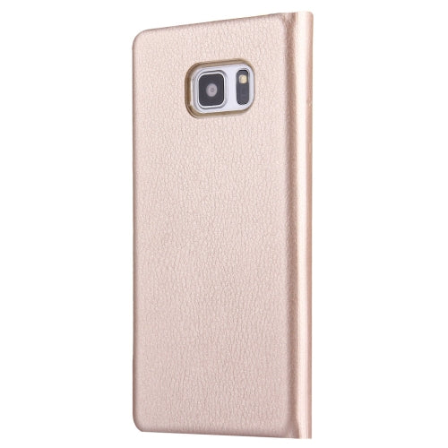 For Galaxy Note 7 / N930 Litchi Texture Horizontal Flip Leather Case with Call Display ID