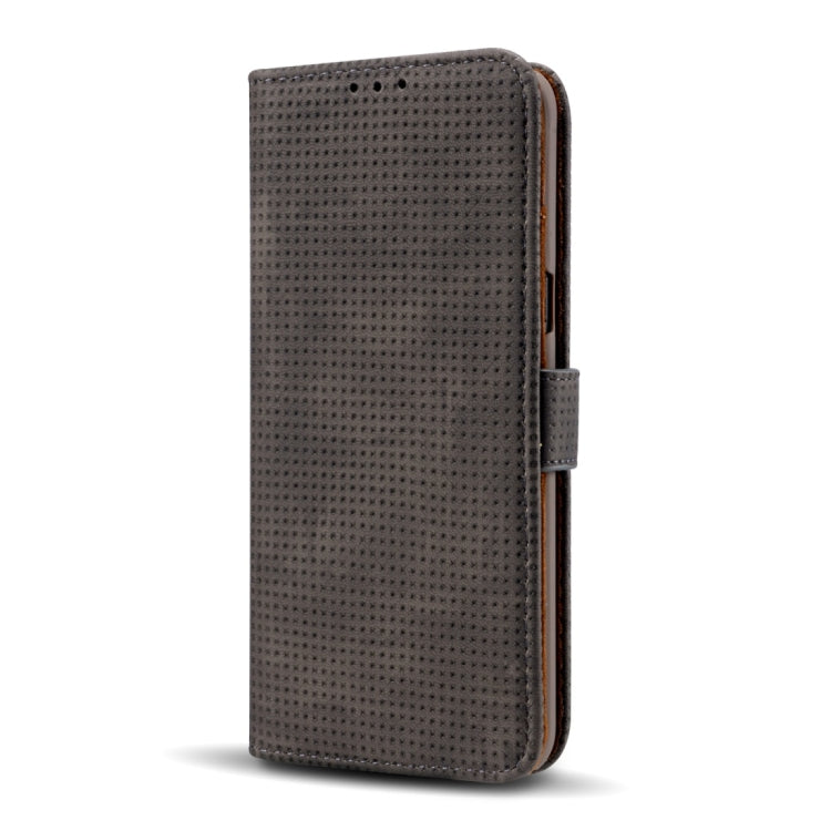For Galaxy S8 Retro Style Mesh Breathable Horizontal Flip Leather Case with Card Slot & Holder & Wallet