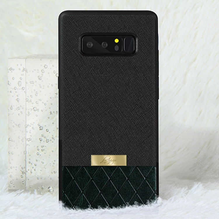 DZGOGO LAVA Series for Galaxy Note 8 Cross Texture Shockproof Protective Back Cover Case