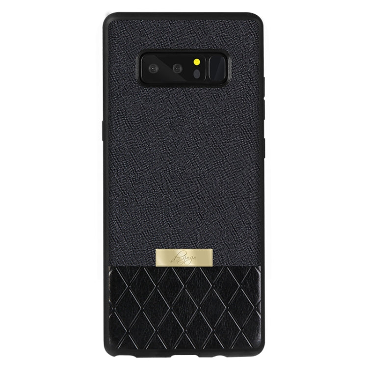 DZGOGO LAVA Series for Galaxy Note 8 Cross Texture Shockproof Protective Back Cover Case