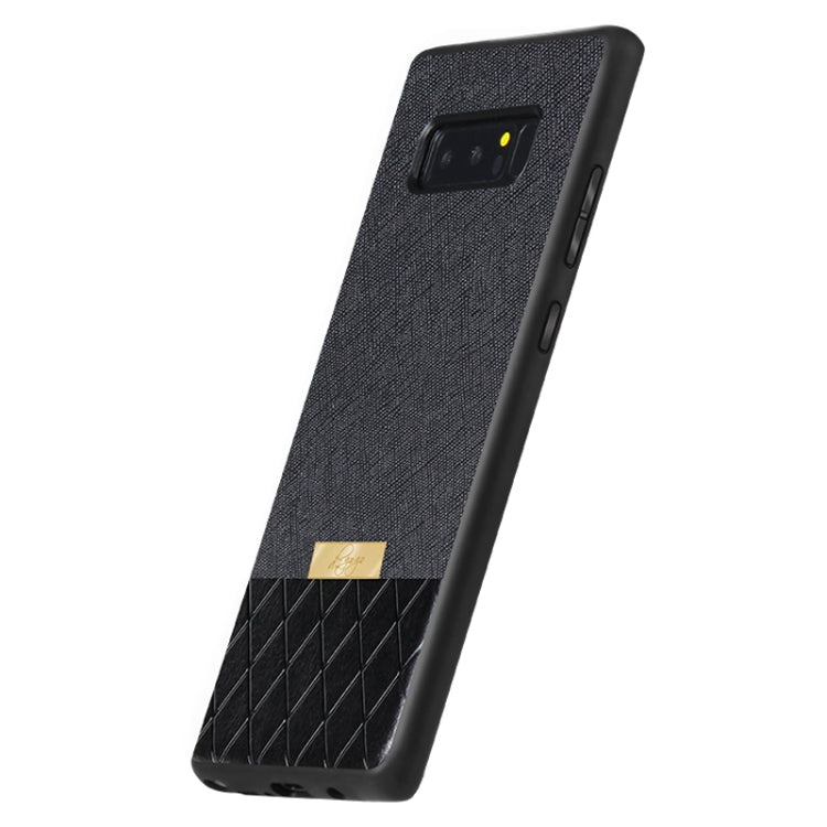DZGOGO LAVA Series for Galaxy Note 8 Cross Texture Shockproof Protective Back Cover Case