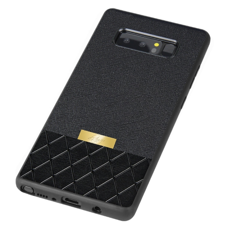 DZGOGO LAVA Series for Galaxy Note 8 Cross Texture Shockproof Protective Back Cover Case