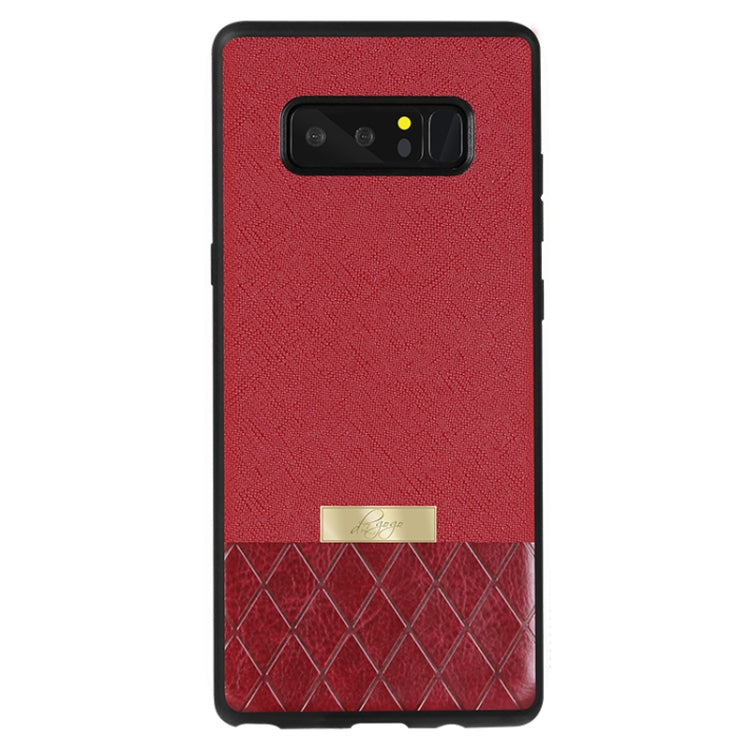 DZGOGO LAVA Series for Galaxy Note 8 Cross Texture Shockproof Protective Back Cover Case