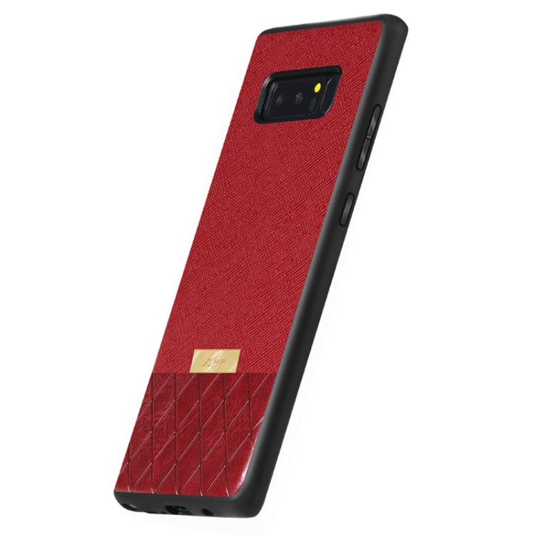 DZGOGO LAVA Series for Galaxy Note 8 Cross Texture Shockproof Protective Back Cover Case
