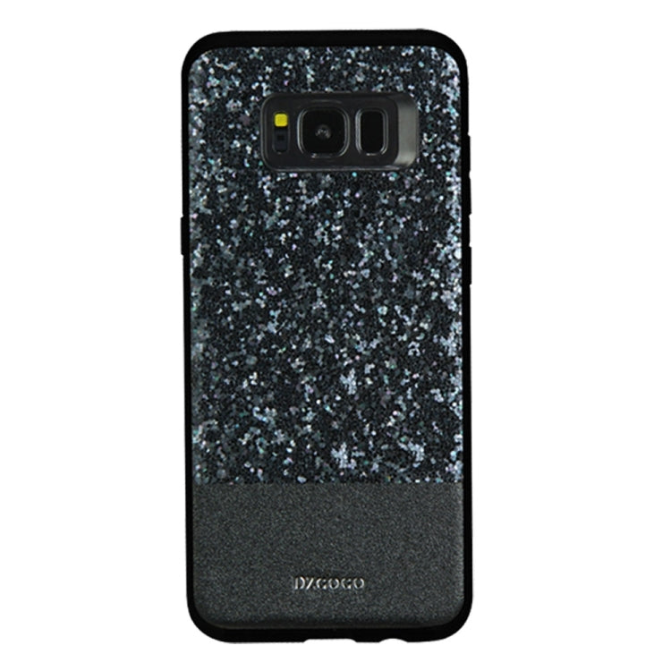 DZGOGO BLING Series for Galaxy S8 + / G955 PU + TPU + PC Sequins Grind Arenaceous Protection Case