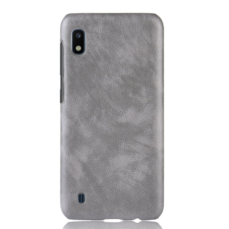 Shockproof Litchi Texture PC + PU Protective Case for Galaxy A10