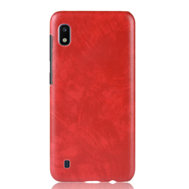Shockproof Litchi Texture PC + PU Protective Case for Galaxy A10