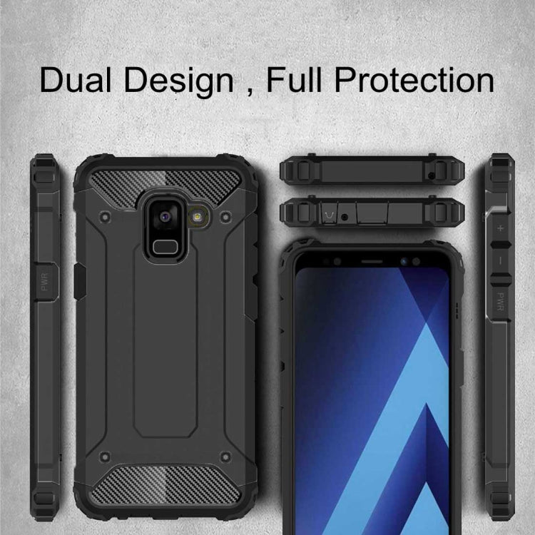 For Galaxy A5 (2018) Magic Armor TPU + PC Combination Case