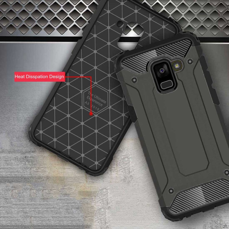 For Galaxy A5 (2018) Magic Armor TPU + PC Combination Case