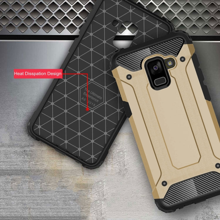 For Galaxy A5 (2018) Magic Armor TPU + PC Combination Case