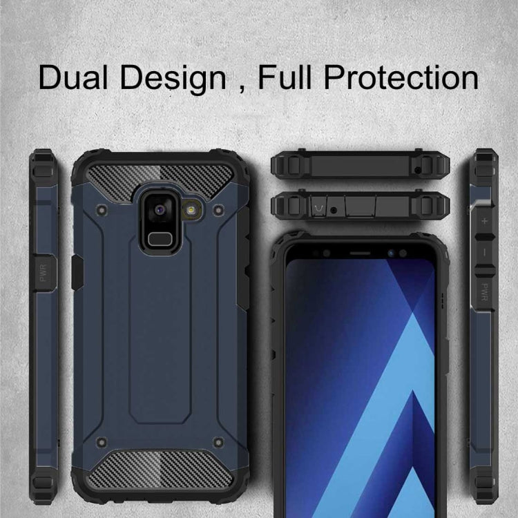 For Galaxy A5 (2018) Magic Armor TPU + PC Combination Case