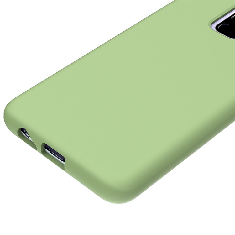 Solid Color Liquid Silicone Dropproof Protective Case for Samsung Galaxy A8 (2018)
