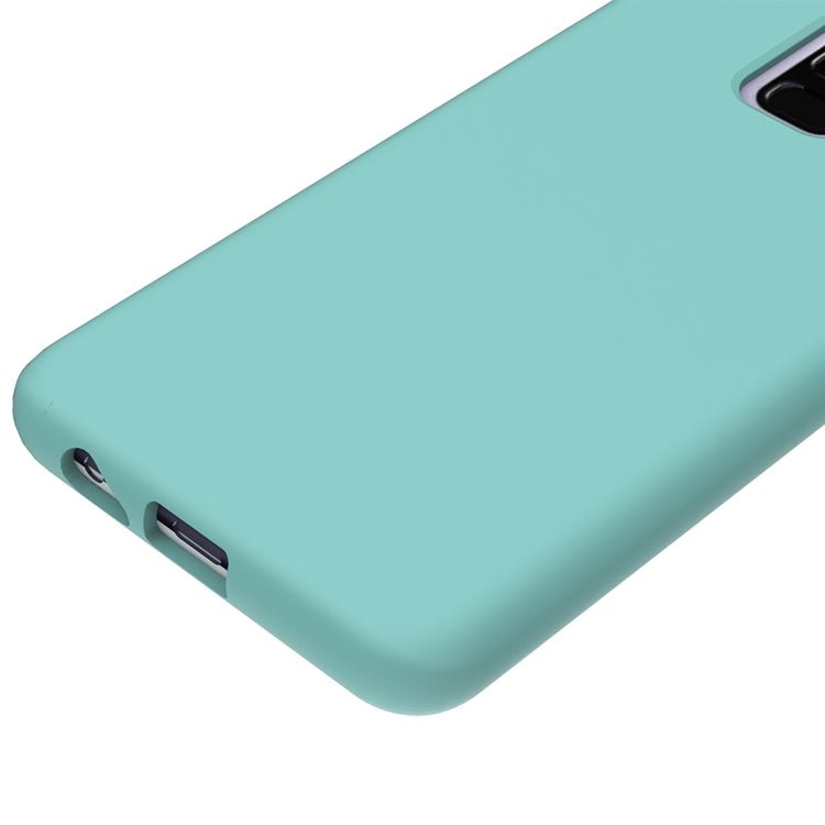 Solid Color Liquid Silicone Dropproof Protective Case for Samsung Galaxy A8 (2018)