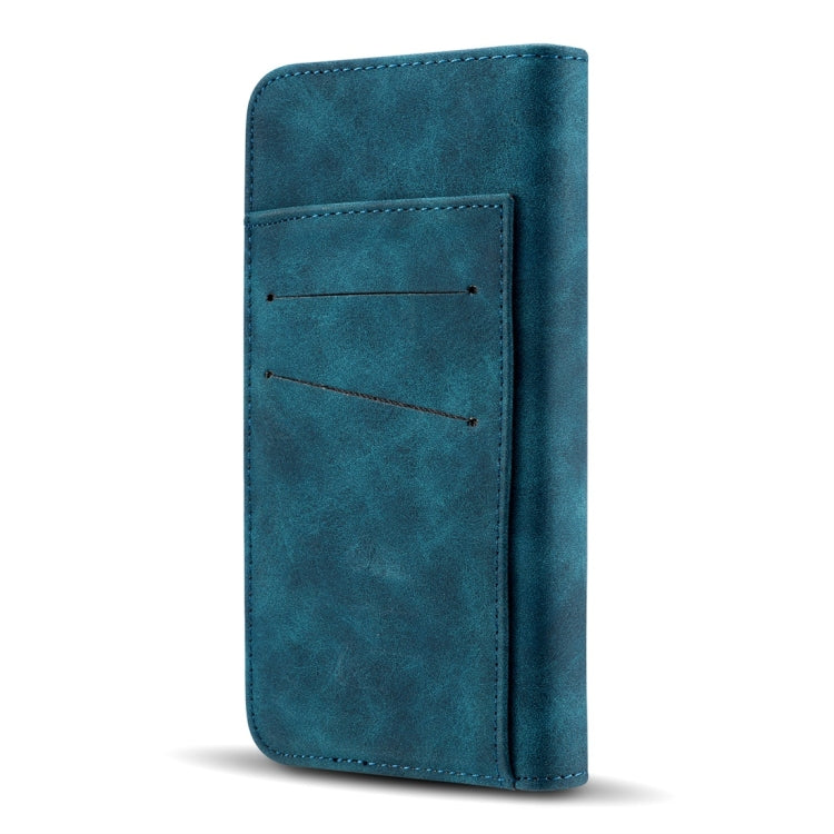 Retro Magnetic Detachable Horizontal Flip Leather Case for Galaxy S10 E, with Card Slots & Wallet & Photo Frame