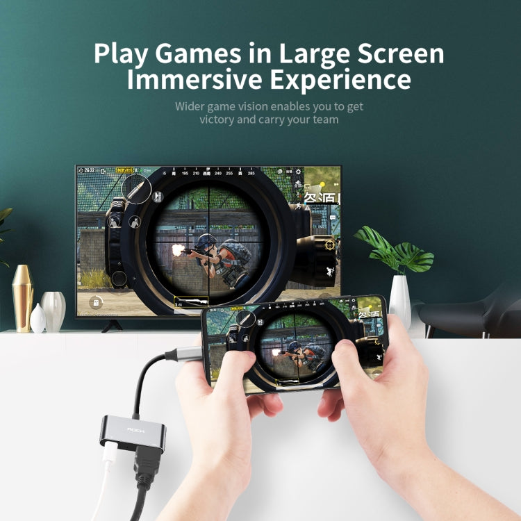 Rock Type-C to USB3+TF SD+PD Adapter Cable