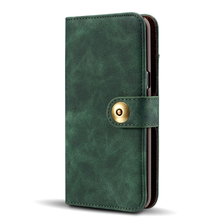 For Galaxy S8 Retro Magnetic Horizontal Flip Leather Case with Card Slots & Wallet & Photo Frame & Detachable Back Cover