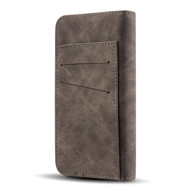 For Galaxy S8 + / G9550 Retro Magnetic Horizontal Flip Leather Case with Card Slots & Wallet & Photo Frame & Detachable Back Cover