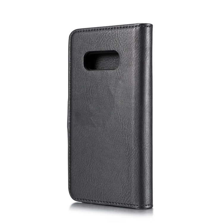 DG.MING Crazy Horse Texture Flip Detachable Magnetic Leather Case for Samsung Galaxy S10 E, with Holder & Card Slots & Wallet