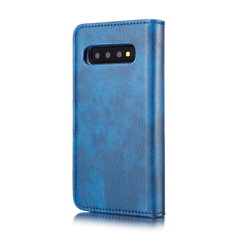DG.MING Crazy Horse Texture Flip Detachable Magnetic Leather Case for Samsung Galaxy S10 E, with Holder & Card Slots & Wallet