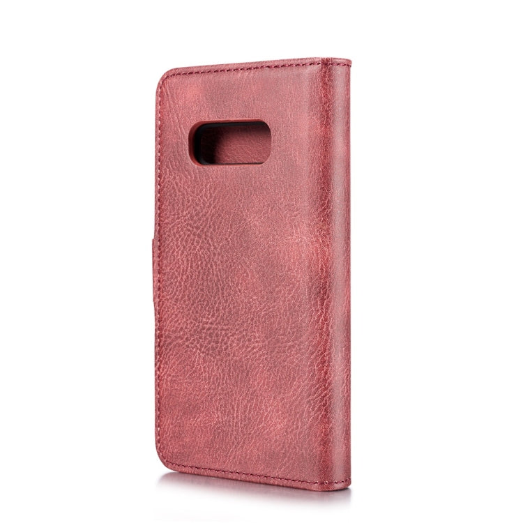 DG.MING Crazy Horse Texture Flip Detachable Magnetic Leather Case for Samsung Galaxy S10 E, with Holder & Card Slots & Wallet