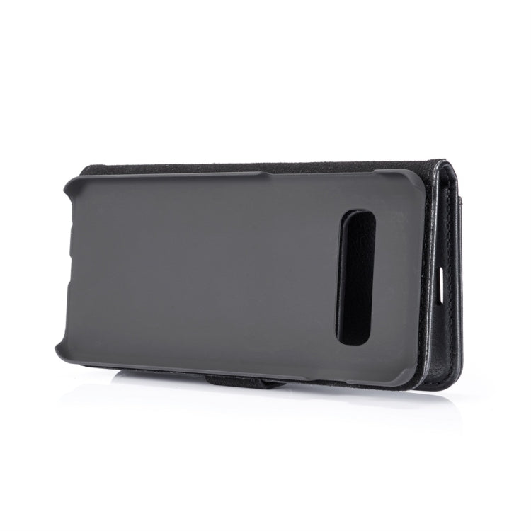 DG.MING Crazy Horse Texture Flip Detachable Magnetic Leather Case for Samsung Galaxy S10 Plus, with Holder & Card Slots & Wallet