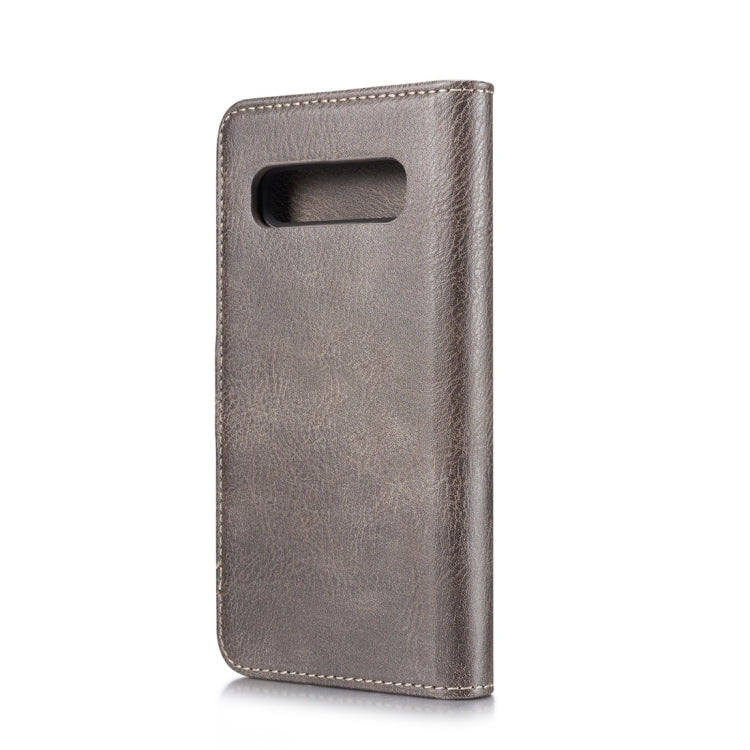 DG.MING Crazy Horse Texture Flip Detachable Magnetic Leather Case for Samsung Galaxy S10 Plus, with Holder & Card Slots & Wallet