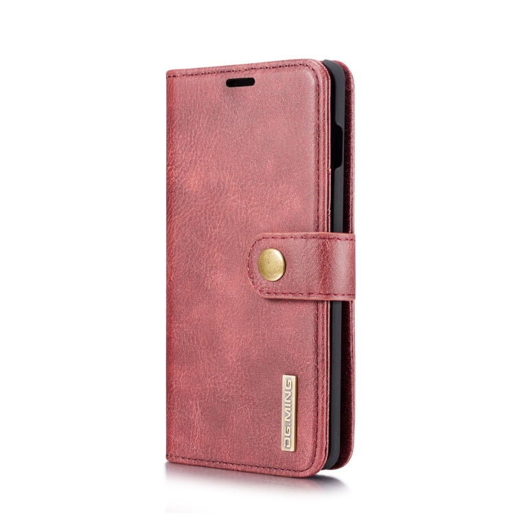 DG.MING Crazy Horse Texture Flip Detachable Magnetic Leather Case for Samsung Galaxy S10 Plus, with Holder & Card Slots & Wallet