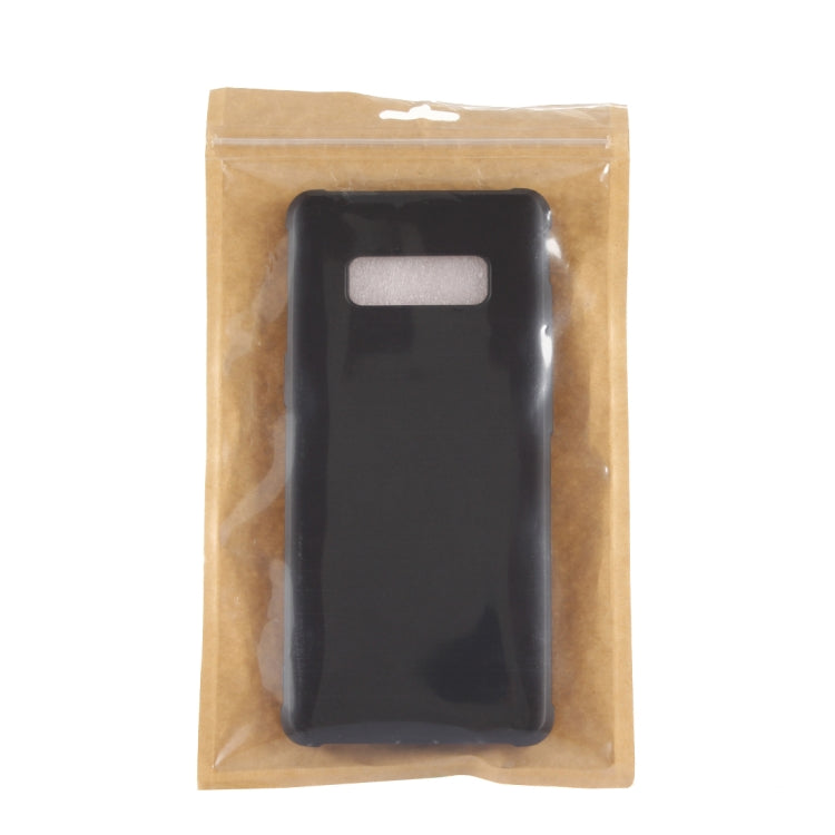 For Galaxy Note 8 Dropproof Protective Soft TPU Back Case Cover (Black)