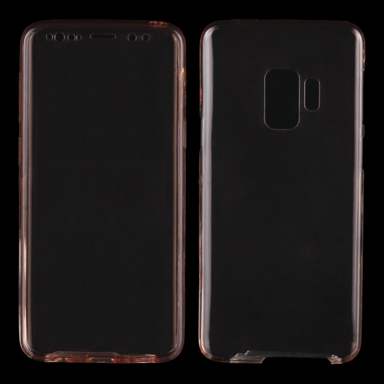 For Galaxy S9 0.75mm Double-sided Ultra-thin Transparent TPU Protective Case