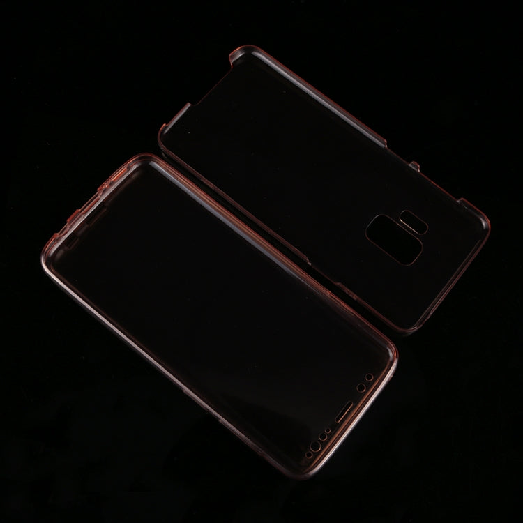 For Galaxy S9 0.75mm Double-sided Ultra-thin Transparent TPU Protective Case