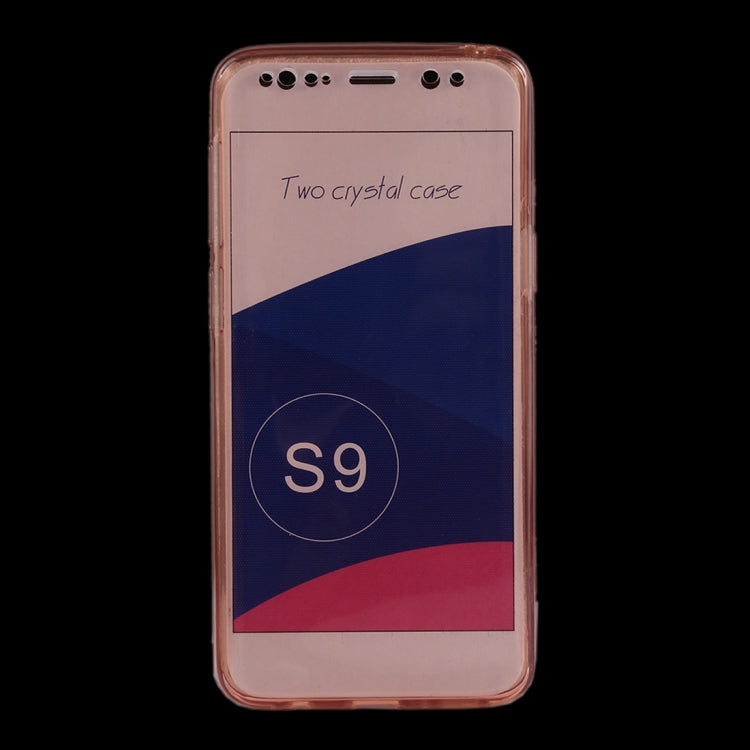For Galaxy S9 0.75mm Double-sided Ultra-thin Transparent TPU Protective Case