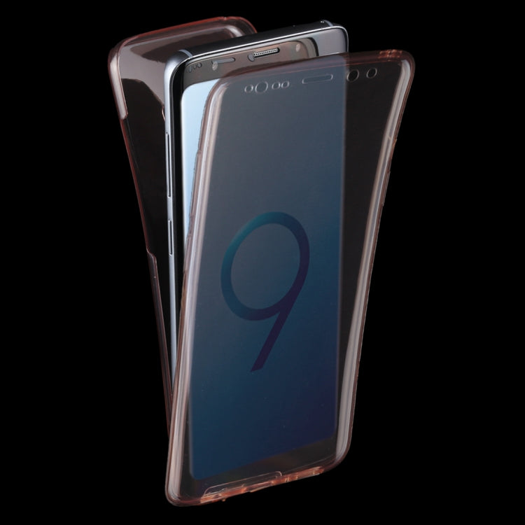 For Galaxy S9 0.75mm Double-sided Ultra-thin Transparent TPU Protective Case