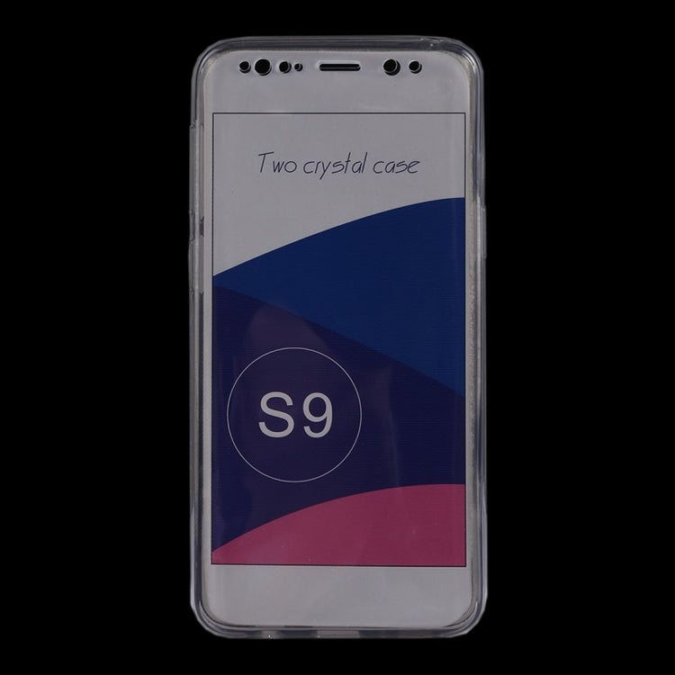 For Galaxy S9 0.75mm Double-sided Ultra-thin Transparent TPU Protective Case