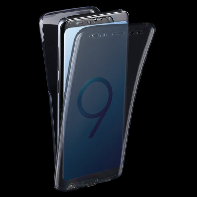 For Galaxy S9 0.75mm Double-sided Ultra-thin Transparent TPU Protective Case