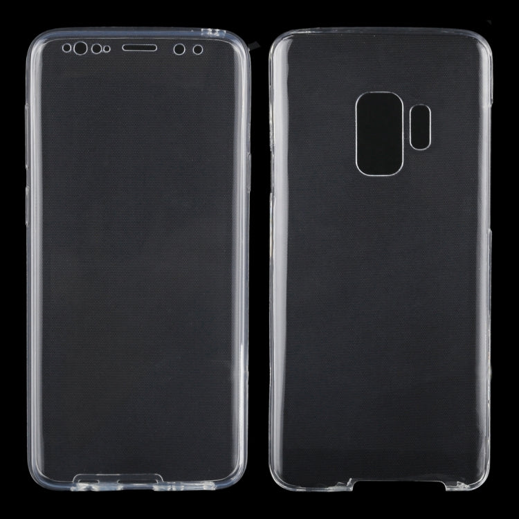 For Galaxy S9 0.75mm Double-sided Ultra-thin Transparent TPU Protective Case