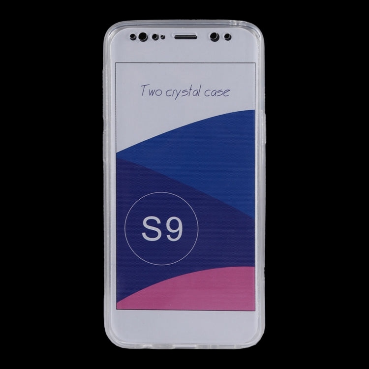 For Galaxy S9 0.75mm Double-sided Ultra-thin Transparent TPU Protective Case