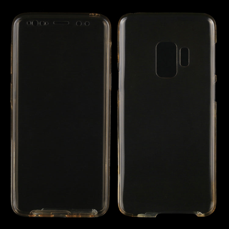 For Galaxy S9 0.75mm Double-sided Ultra-thin Transparent TPU Protective Case