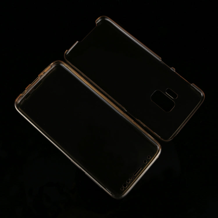 For Galaxy S9 0.75mm Double-sided Ultra-thin Transparent TPU Protective Case