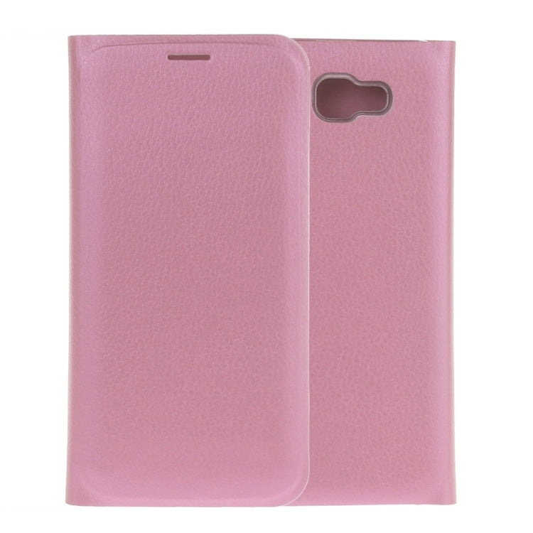For Galaxy A5 (2017) / A520 Pure Colour Horizontal Flip  Leather Protective Case with Card Slot