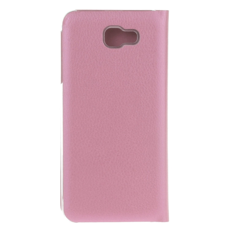 For Galaxy A5 (2017) / A520 Pure Colour Horizontal Flip  Leather Protective Case with Card Slot