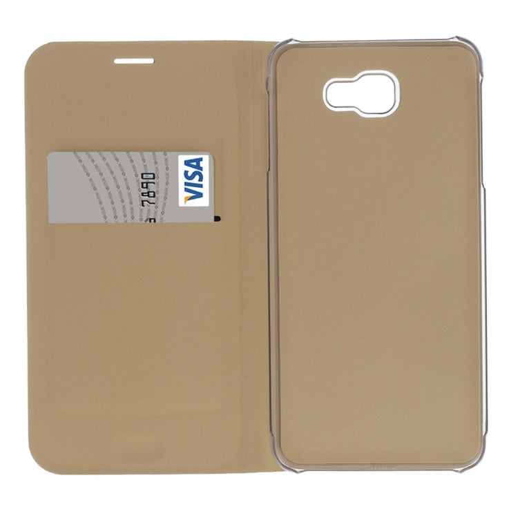 For Galaxy A5 (2017) / A520 Pure Colour Horizontal Flip  Leather Protective Case with Card Slot