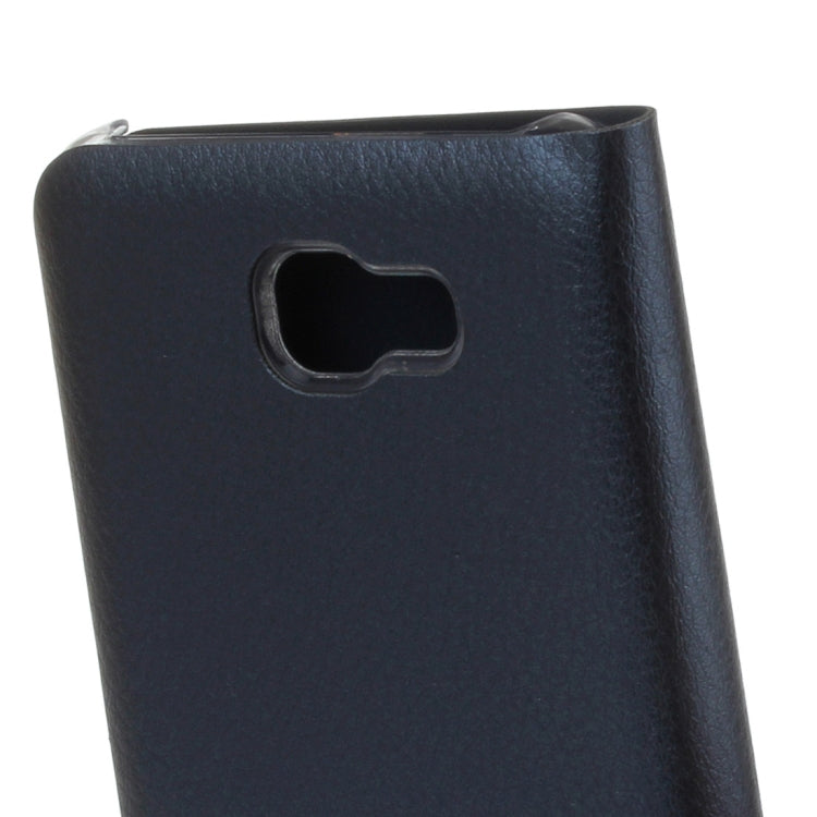 For Galaxy A5 (2017) / A520 Pure Colour Horizontal Flip  Leather Protective Case with Card Slot