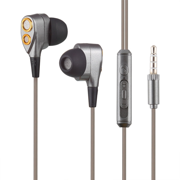 MTS D12 3.5mm Stereo In-ear Wired Control Earphone, Supports Hands-free Calling, Cable Length: 1.2m